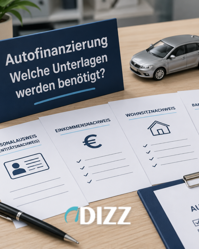 unterlagen autofinanzierung